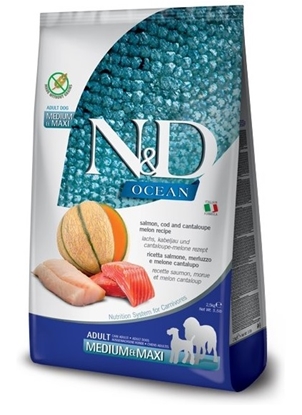 Picture of N&D Ocean Medium/Maxi – Salmon, Cod & Pumpkin